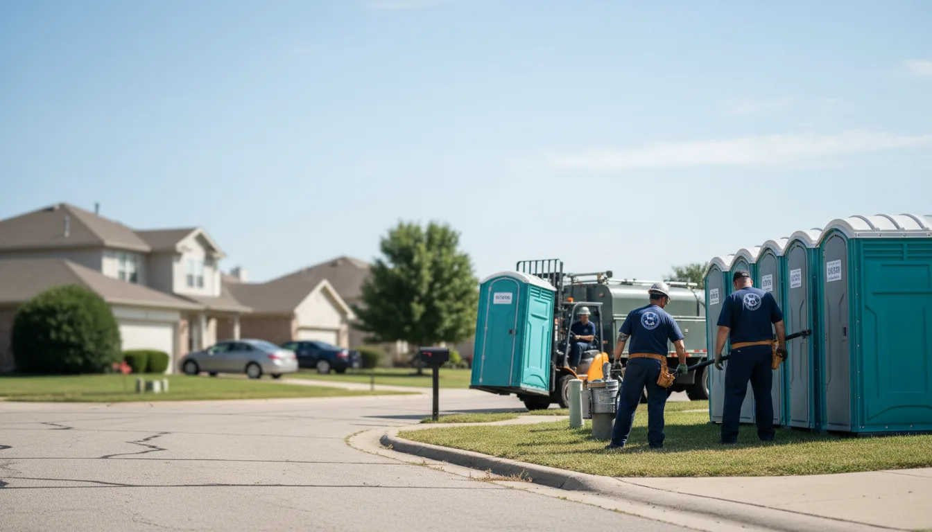 Porta Potty Rental in Cyril, OK near me